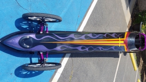 picture of nose of dragster